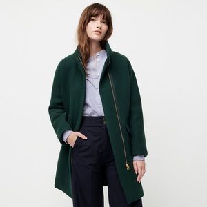 J.Crew: Hunter Green Wool Jacket